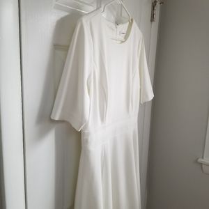 S/S Calvin Klein Off White Dress